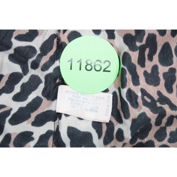 Vintage Vanity Fair Short Nightgown S Cheetah Animal Print Sexy Cave Woman USA - Picture 11 of 11